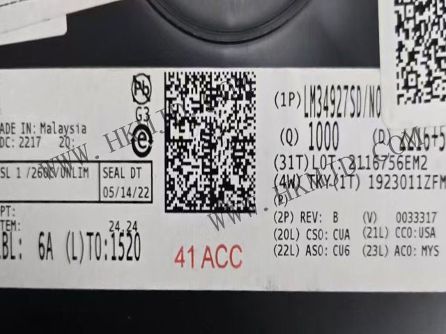 LM34927SD